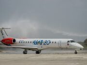 LIAT 2020 makes inaugural flight into Douglas Charles airport today
