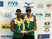 Dominica captures gold at the Eastern Caribbean Volleyball Association Under 21 Beach Volleyball Championships