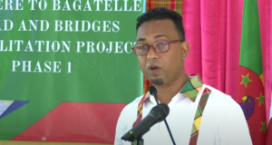 MP for the Petite Savanne Constituency Jullan Defoe believes the Loubiere to Bagatelle road project is part of a greater development plan for Dominica