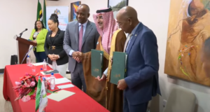 Dominica and the Kingdom of Saudi Arabia sign loan agreement for Roseau Enhancement project.