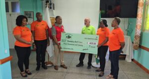 Hiking Club in Dominica donates over $4000 to the Dominica Red Cross Society.