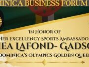The business community and Dominicans called on to participate in a special event being in honor of Olympic gold medalist Thea Lafond Gadson