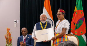 Dominica’s Prime Minister has told India’s Prime Minister that the world owes him a debt of gratitude