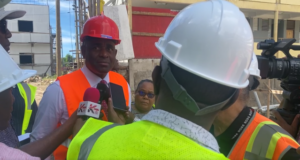 Prime Minister Roosevelt Skerrit says ‘so far so good’ on the construction of the new Dominica Grammar School