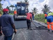 The East coast road project is set to be completed by June this year.
