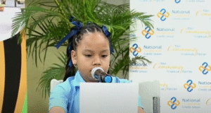 A student of the Sineku Primary School has emerged victorious at the 2025 DBS Radio, Felix Henderson national reading competition