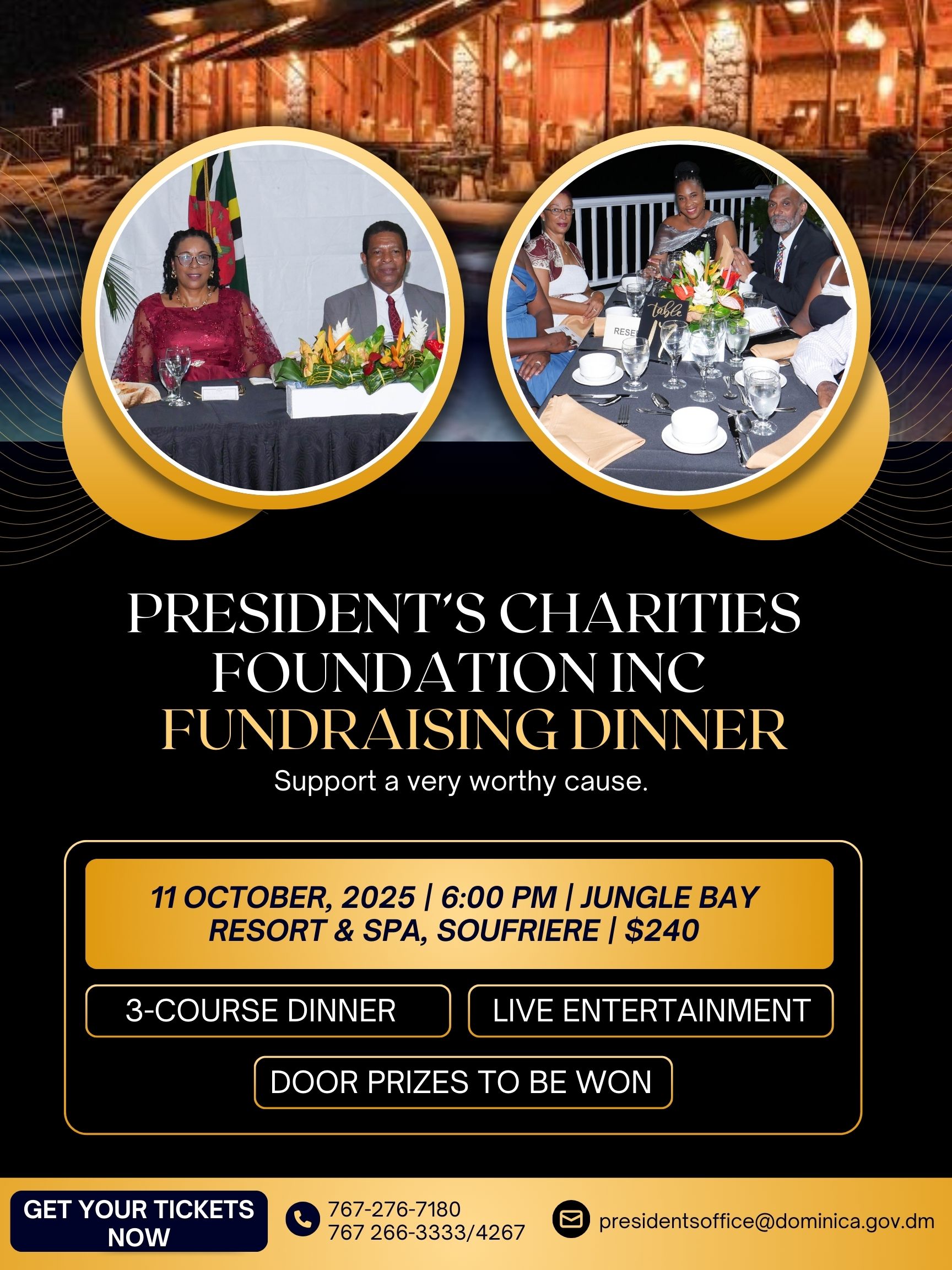 President Charities Foundation Inc Fundraising Dinner