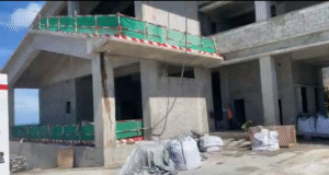 Construction works going satisfactorily on the Goodwill Secondary School