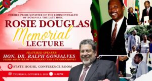 St. Vincent and the Grenadines Prime Minister to deliver the keynote address at the Rosie Douglas Memorial Lecture in Dominica