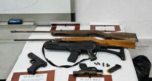 5 firearms have been confiscated during ongoing operations in collaboration with the RSS