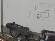 An individual has handed over nine firearms to a police officer.