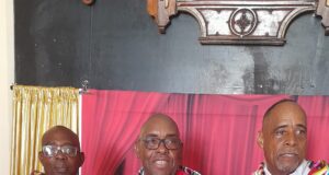 Three new deacons were ordained on saturday