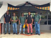 A five-member delegation from DOMLEC arrived in Jamaica to assist in recovery efforts