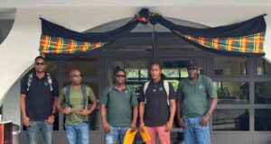 A five-member delegation from DOMLEC arrived in Jamaica to assist in recovery efforts