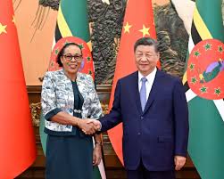 China president and Dominica President