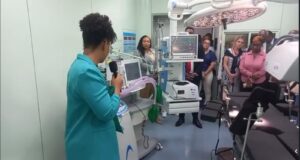 An over 1- million dollar emergency operating Theatre officially commissioned at the Accident and Emergency Department