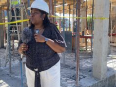 A new fish landing site to the tune of over 240, 000 dollars for Newtown is nearing completion.