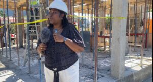 A new fish landing site to the tune of over 240, 000 dollars for Newtown is nearing completion.