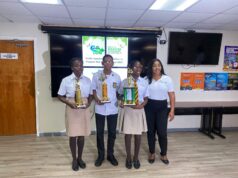 A student of the Dominica Grammar emerged winner of the 2nd annual public speaking competition in Disaster Risk Management.