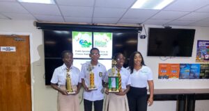 A student of the Dominica Grammar emerged winner of the 2nd annual public speaking competition in Disaster Risk Management.