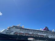 The MV Renaissance made its inaugural visit to Dominica on Saturday