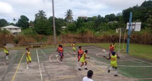 NECS (A) Dominates NECS (B) in Under-16 Netball Clash At Marigot