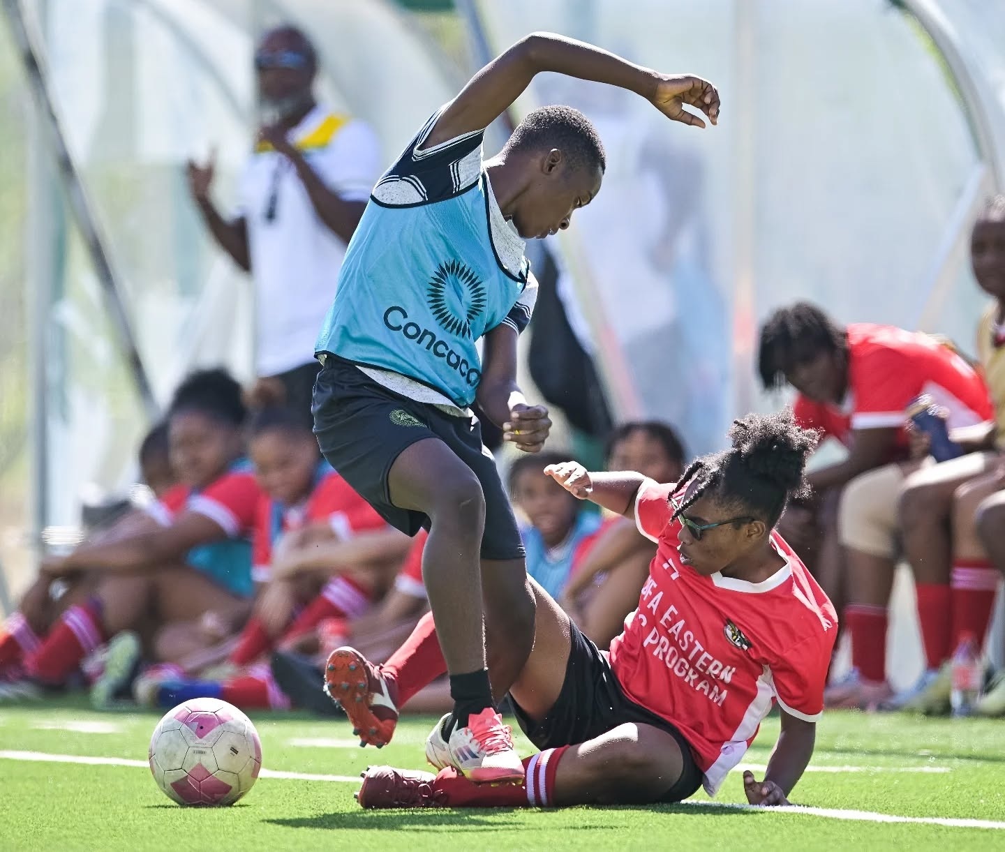 Breanna Briggs tackling