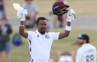 Second Test Hundred for Hodge as West Indies Fight Back