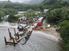 A 4 million dollar Jetty for Anse De Mai is nearing completion.