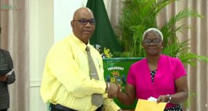 42,500 dollars presented to 15 charitable organisations as part of the President’s Charities Foundation annual cheque donation.