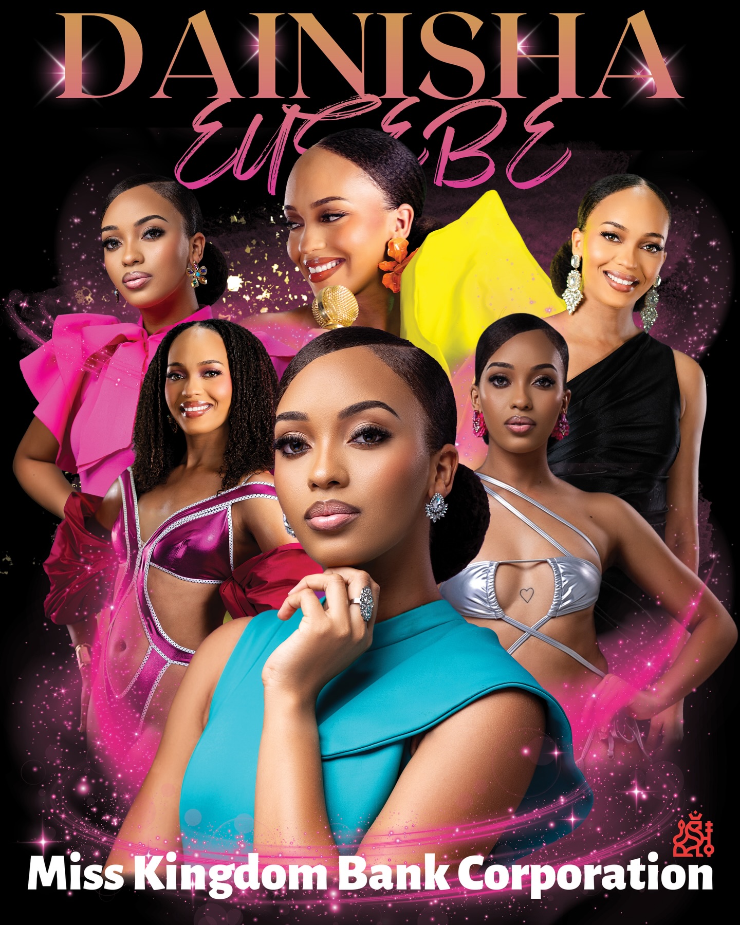 Miss Dominica hopeful Dainisha Eusebe has secured sponsorship from Kingdom Bank