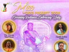 The Miss OECS pageant is set for Windsor Park Stadium on Friday January 31, 2026.