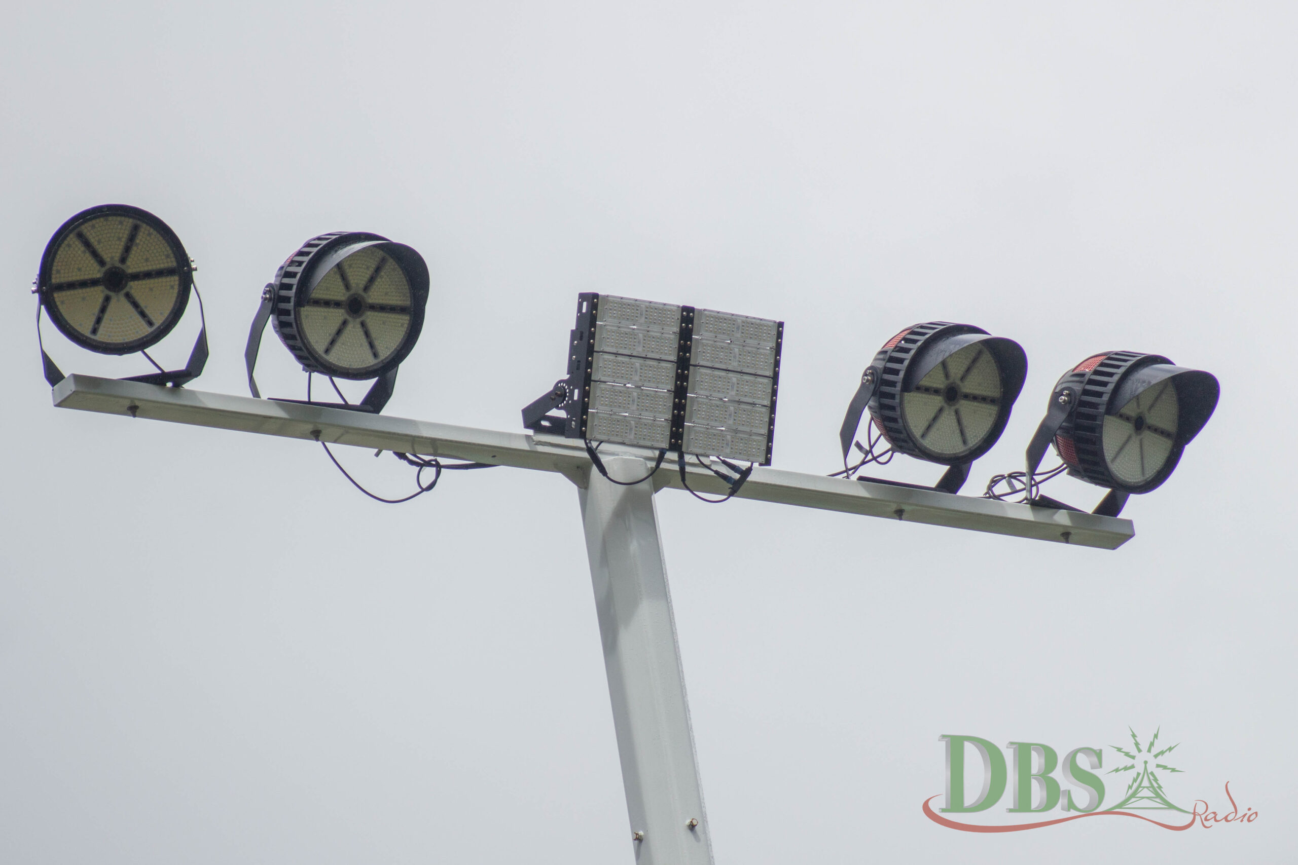 Light pole at Bath Estate