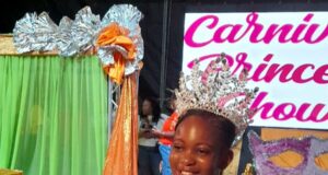 9-year-old Arianna Challenger of the Paix Bouche Primary School was crowned carnival princess 2O26