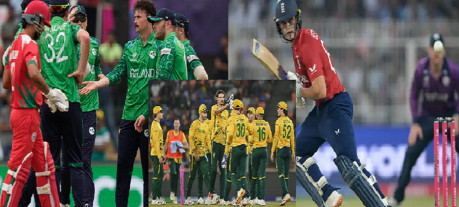 Ireland Smash Tournament Record as England, South Africa Secure Key Wins at T20 World Cup