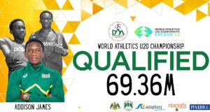 Addison James Eyes Continued Success Ahead of CARIFTA Games and World Under-20 Championships