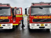 National Security Minister announces a cash incentive for 30 fire officers who battled a fire in the early hours of Monday morning in Roseau