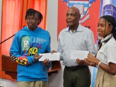The North East Comprehensive School emerged champions of the first-ever Interschool Trivia Competition organised by DOWASCO