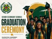 A medical doctor encourages graduates of the senior secondary schools 4-H club to not procrastinate as they pursue life after secondary school