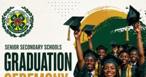A medical doctor encourages graduates of the senior secondary schools 4-H club to not procrastinate as they pursue life after secondary school