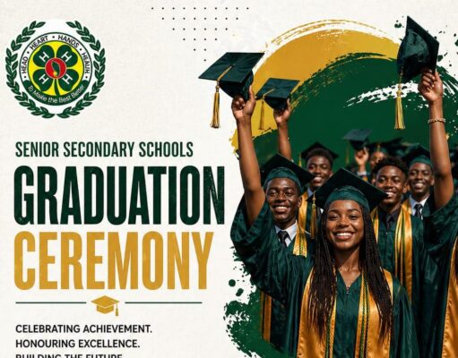 A medical doctor encourages graduates of the senior secondary schools 4-H club to not procrastinate as they pursue life after secondary school