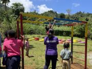 The Rotary Club of Portsmouth has launched two new playground projects at Concord Primary School and Dublanc Primary School.