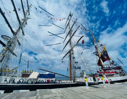 Dominica welcomes the flagship and training ship of the Venezuelan Navy as part of its 36th Training Cruise Abroad Mission