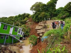 The Atkinson village council reports that at least 10 people have been displaced following trough system on Sunday