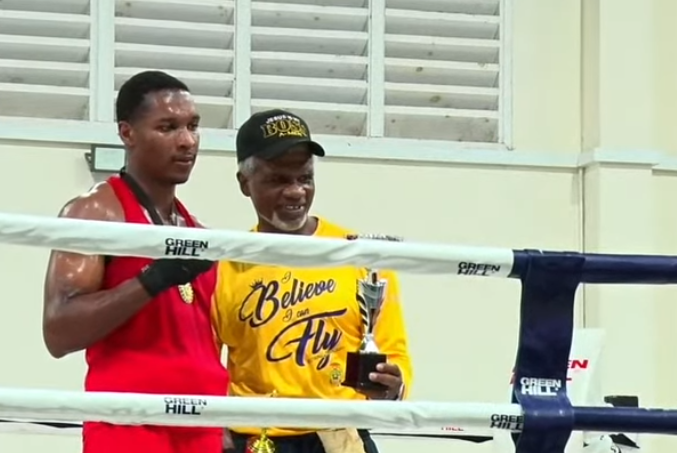 Ali Shillingford at a recent Boxing event