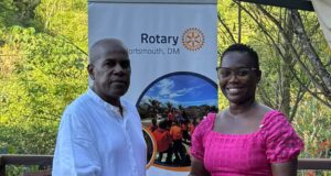 Kalisha Aaron is the new president of the Rotary Club of Portsmouth