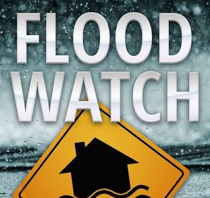 Flood Watch in Effect From 12:00 Noon to 6:00 AM Thursday