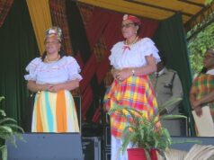Former Culture Minister Sashed Cultural Elder at Heritage Day in Paix Bouche
